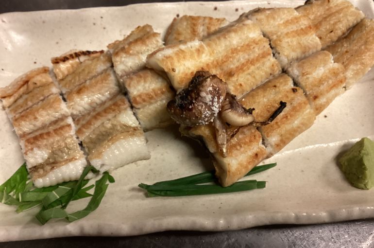 うなぎの白焼き