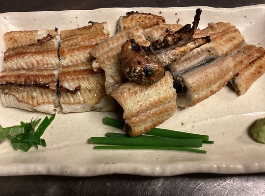 うなぎの白焼き