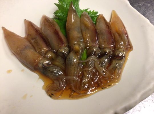 生ホタルイカの漬