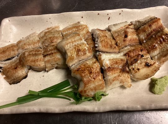 うなぎの白焼き