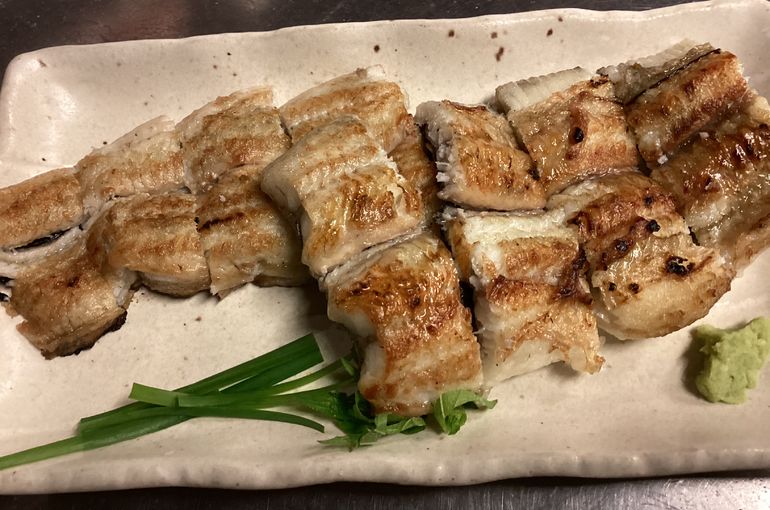 うなぎの白焼き