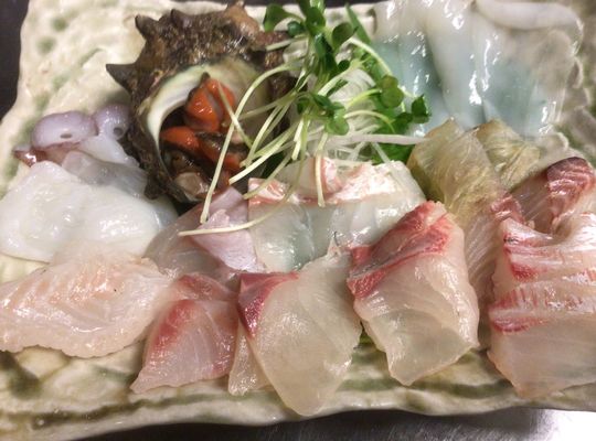夏に旬の刺身