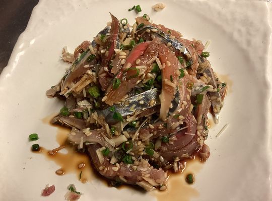 秋刀魚の刺身