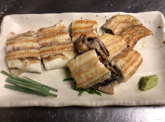うなぎの白焼き