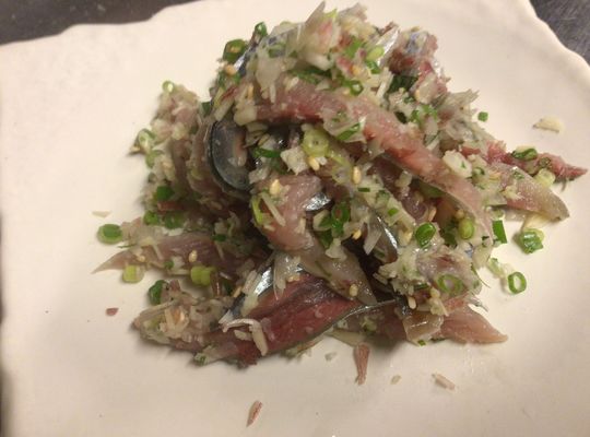 秋刀魚の刺身