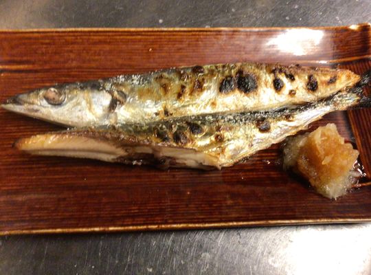 さんまの塩焼き
