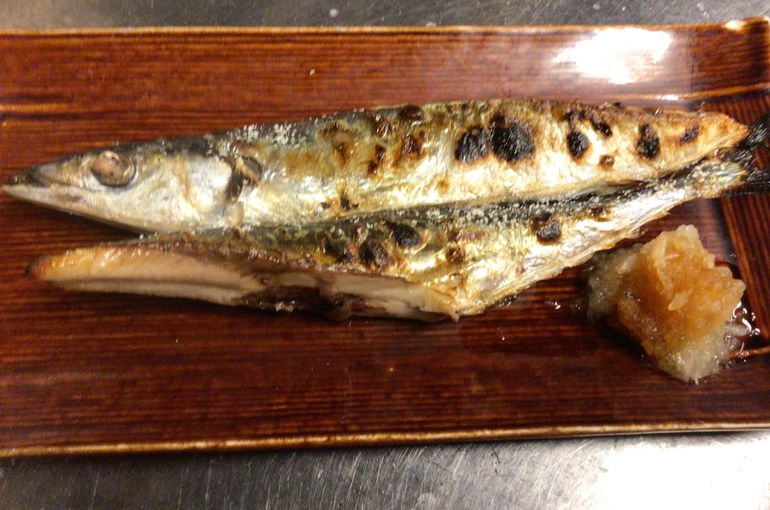 さんまの塩焼き