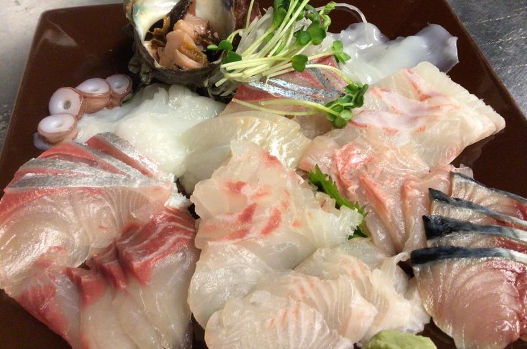 美味しい刺身
