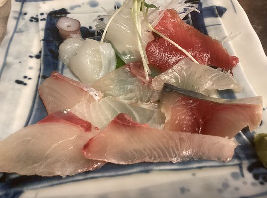 美味しい刺身
