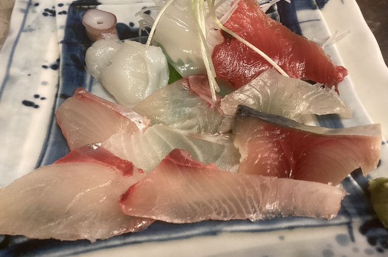 美味しい刺身