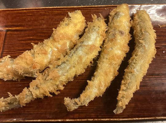 本物ししゃものフライ