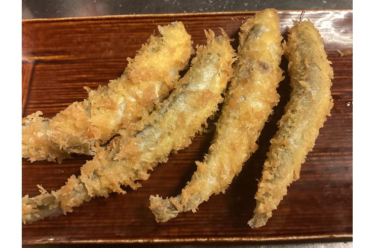 本物ししゃものフライ