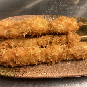 やんばる島豚の串カツ