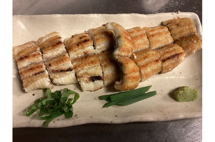 うなぎの白焼き