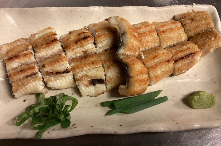うなぎの白焼き