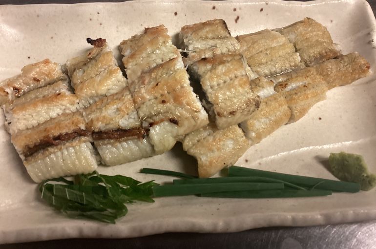 うなぎの白焼き