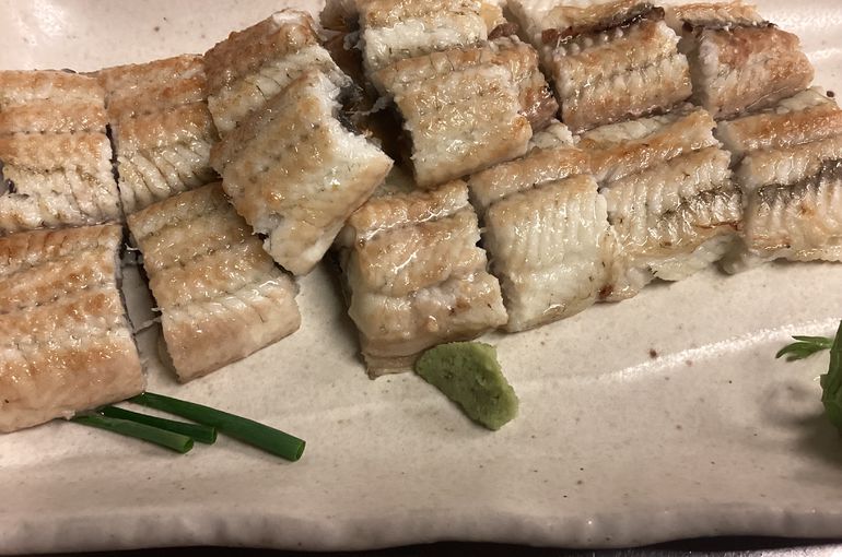 うなぎの白焼き